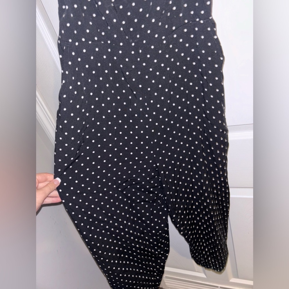 Old Navy Women's Square-Neck Cami Jumpsuit Polka Dot - Picture 8 of 9
